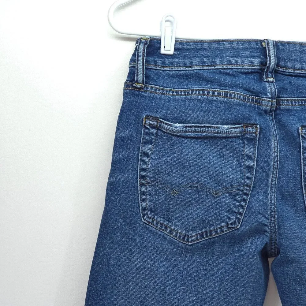 American Eagle Outfitters Slim‎ Straight Jeans Mens 30x28 Flex Medium Wash Faded